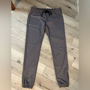 Like new gray zipper Zyia joggers size large
